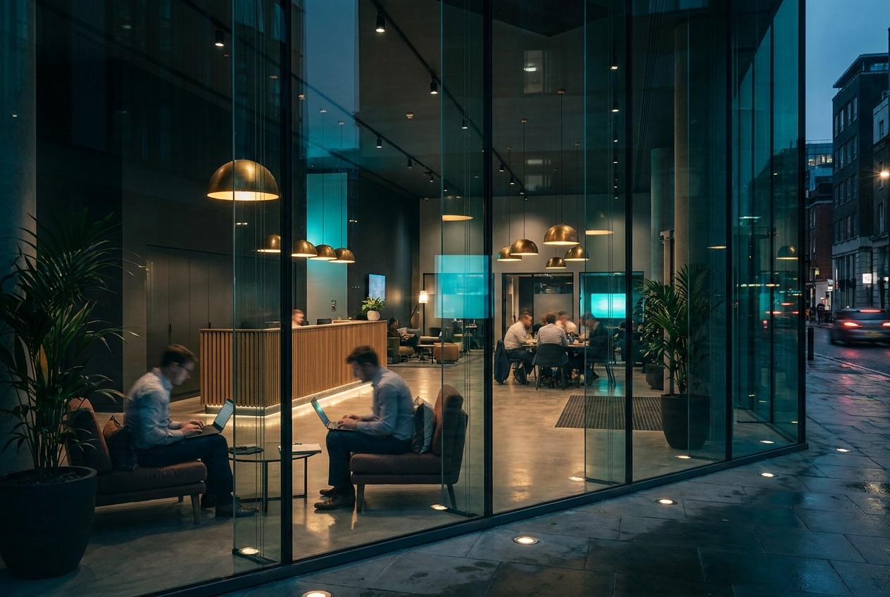 Serviced office suite in a business centre